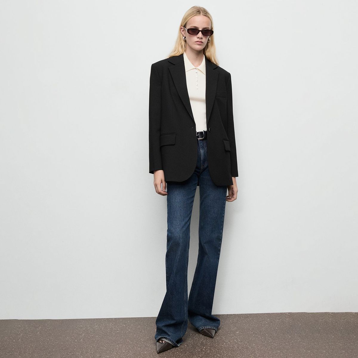 MANGO - Blazer Mujer Mango