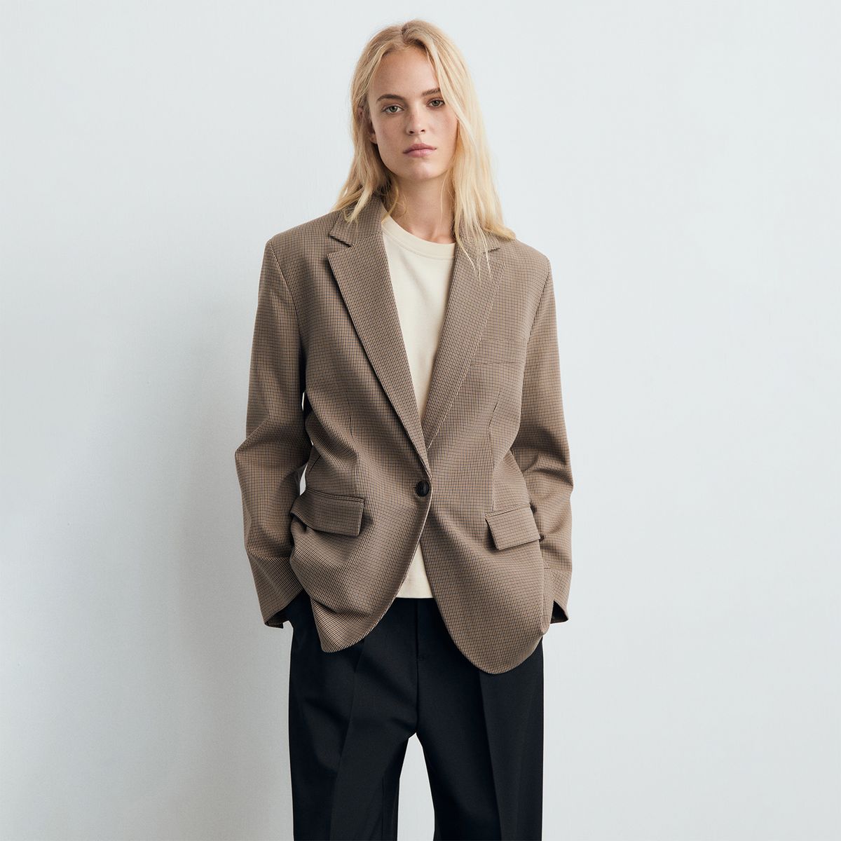 MANGO - Blazer Mujer Mango