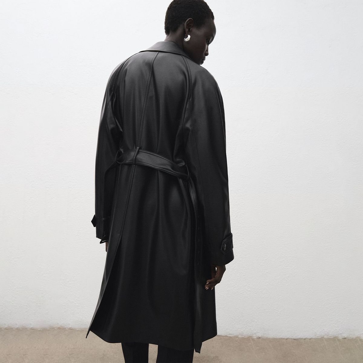 MANGO - Trench Largo Mujer Mango