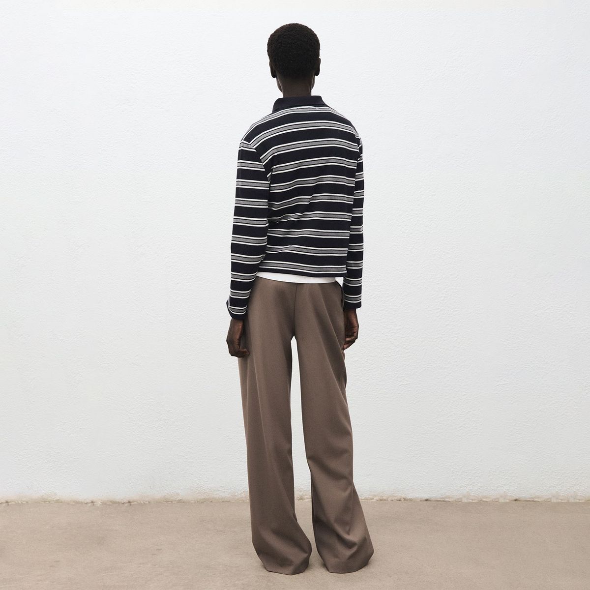 MANGO - Polo Manga Larga Mujer Mango