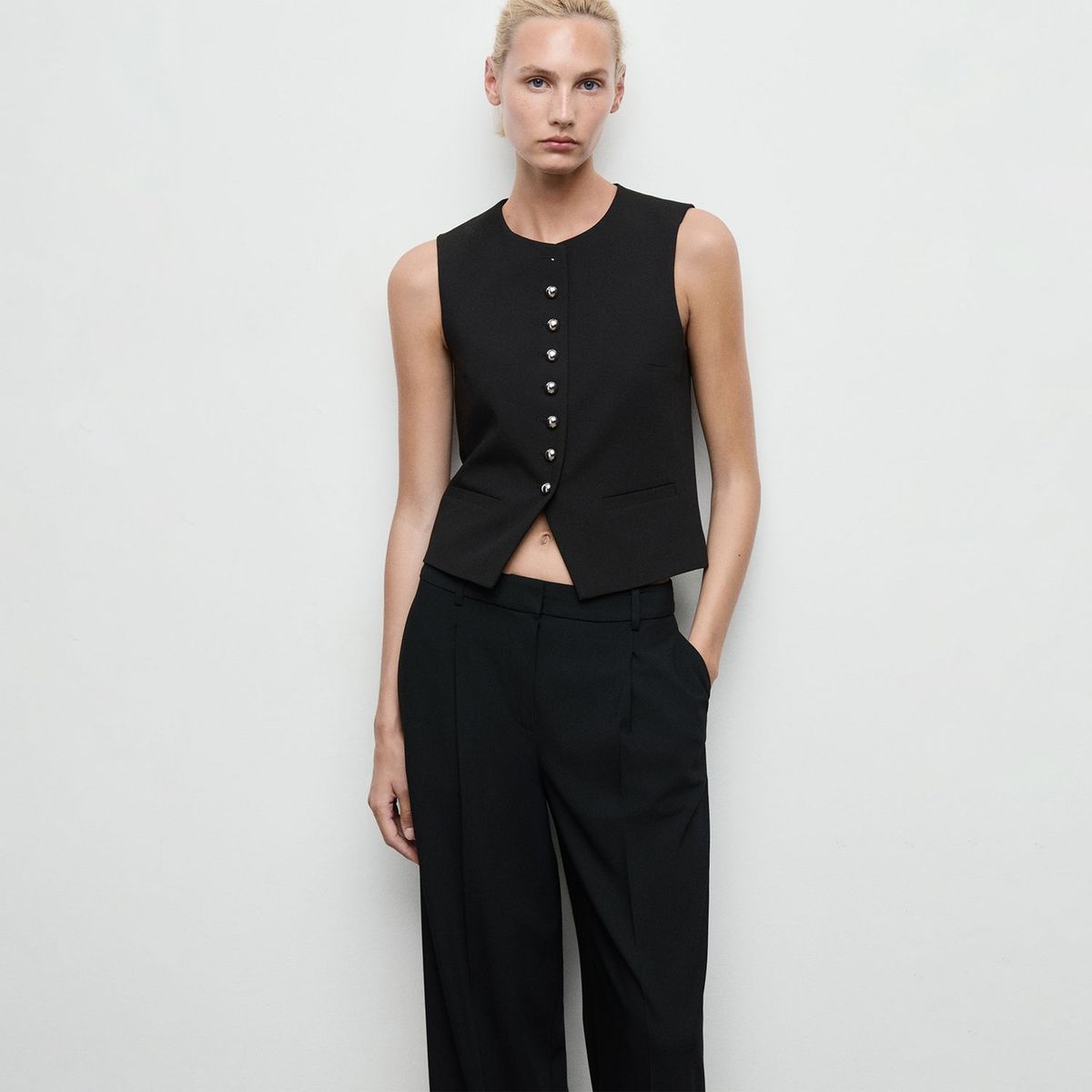 MANGO - Chaleco Mujer Mango