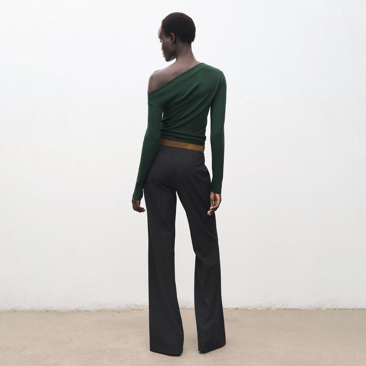 MANGO - Polo Manga Larga Mujer Mango