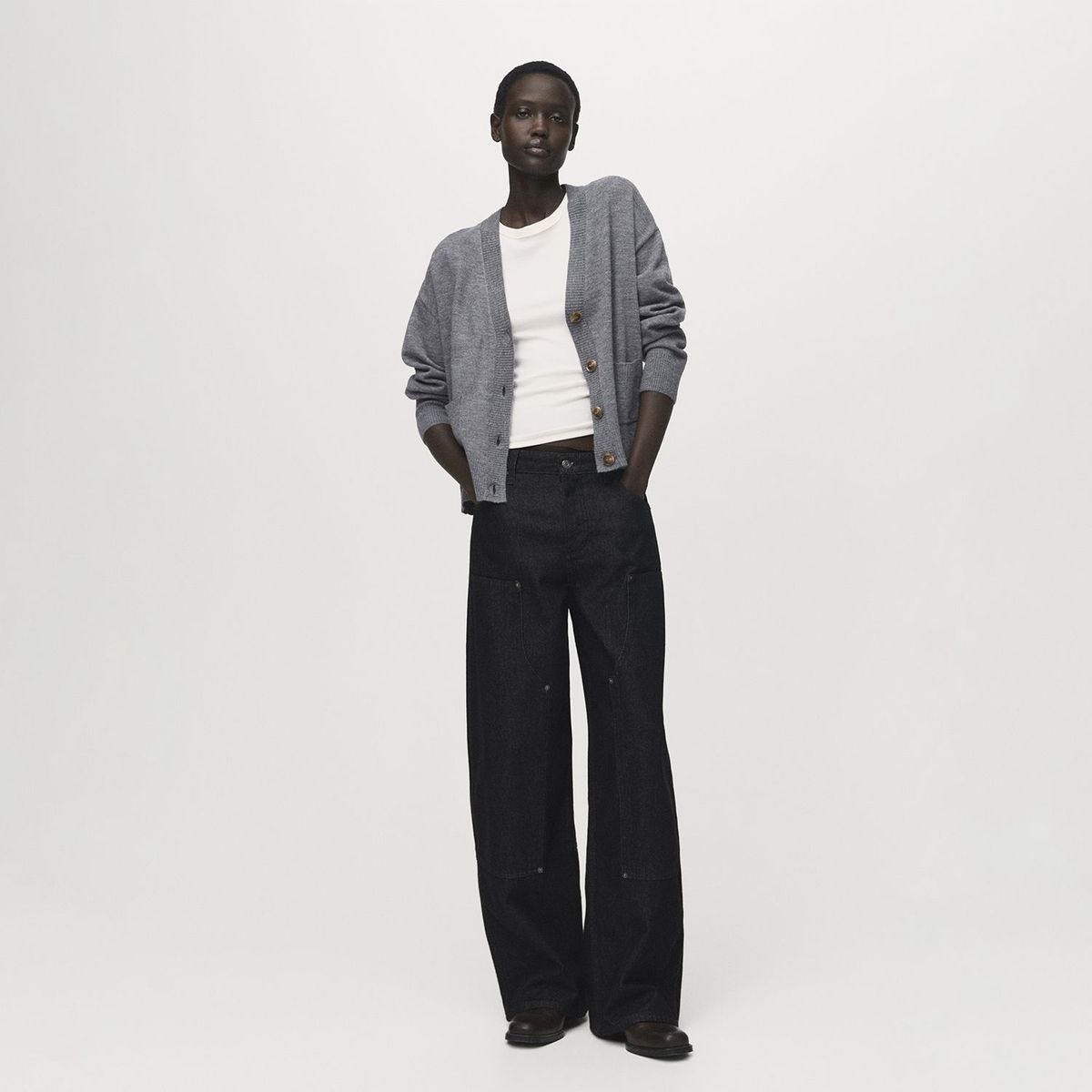 MANGO - Cardigan Mujer Mango