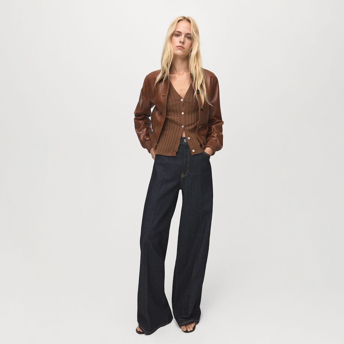 MANGO - Cardigan Mujer Mango