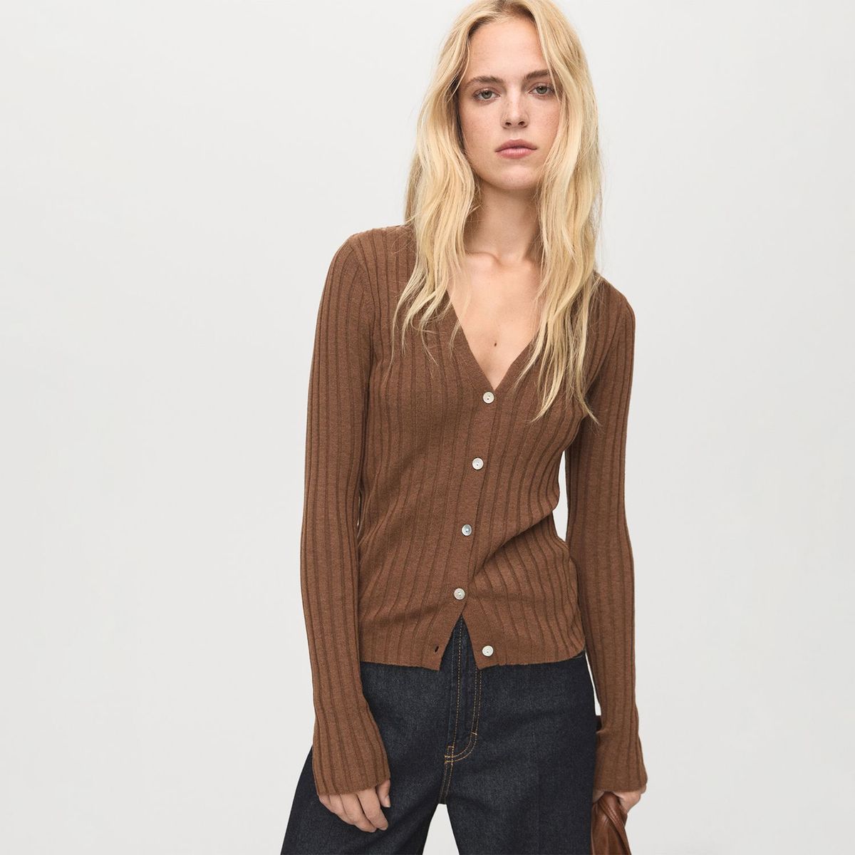 MANGO - Cardigan Mujer Mango