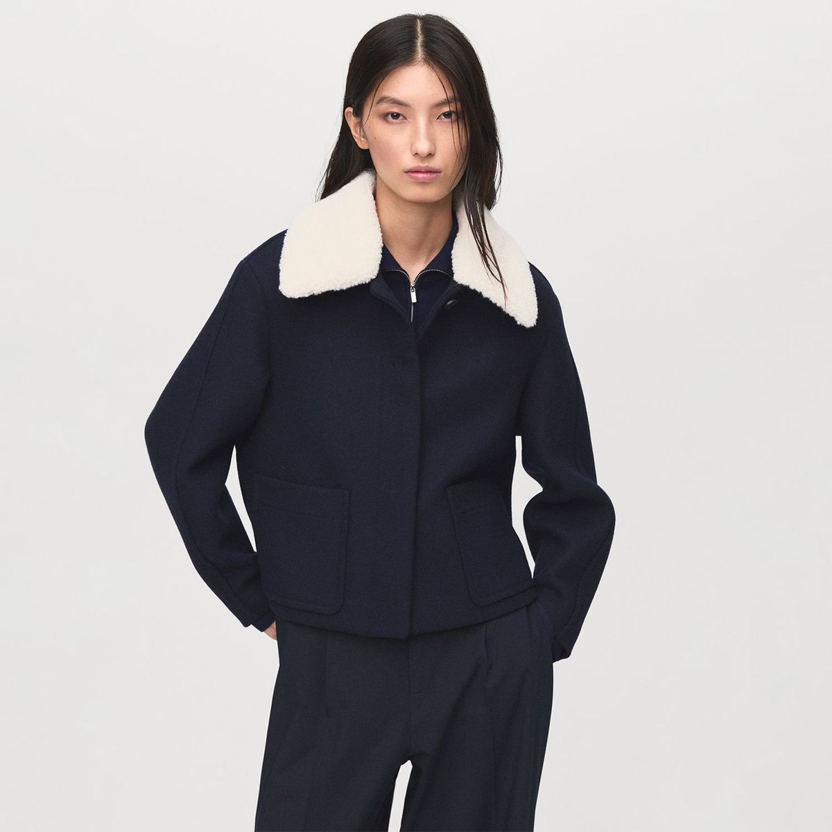 MANGO - Casaca Mujer Mango