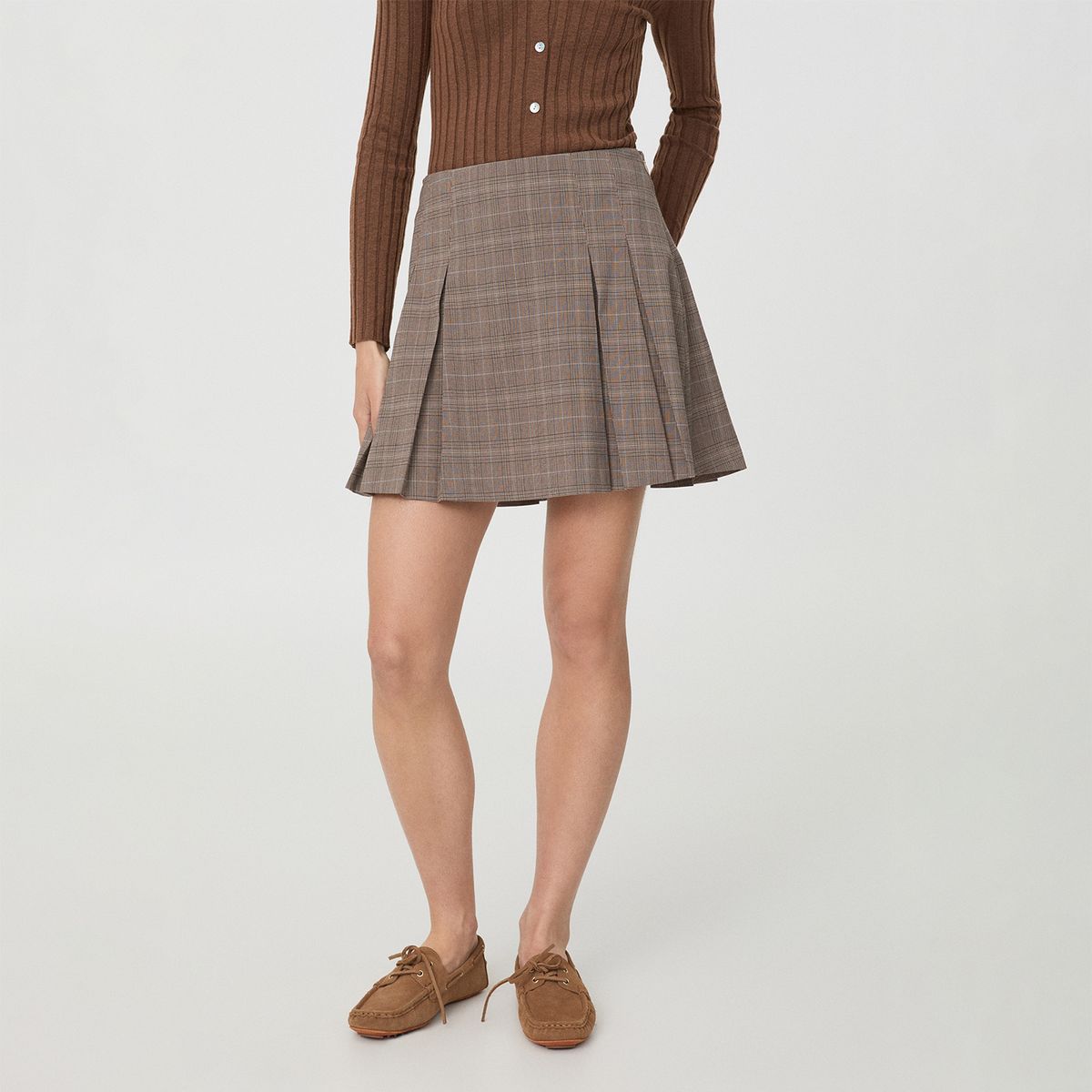 MANGO - Falda Corta Mujer Mango