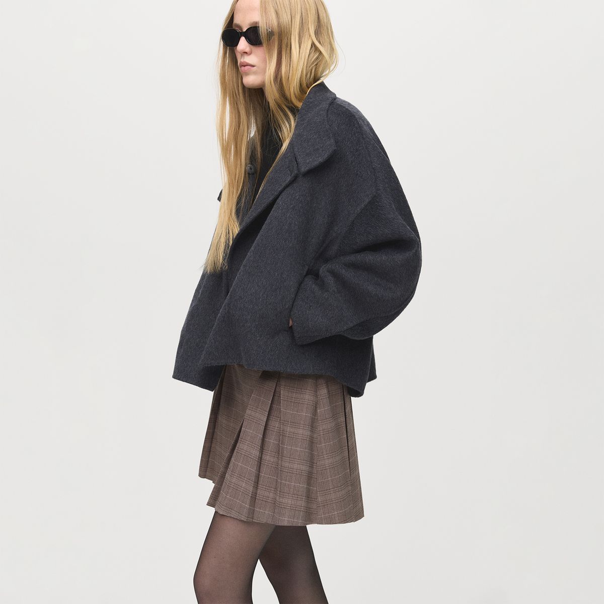 MANGO - Falda Corta Mujer Mango