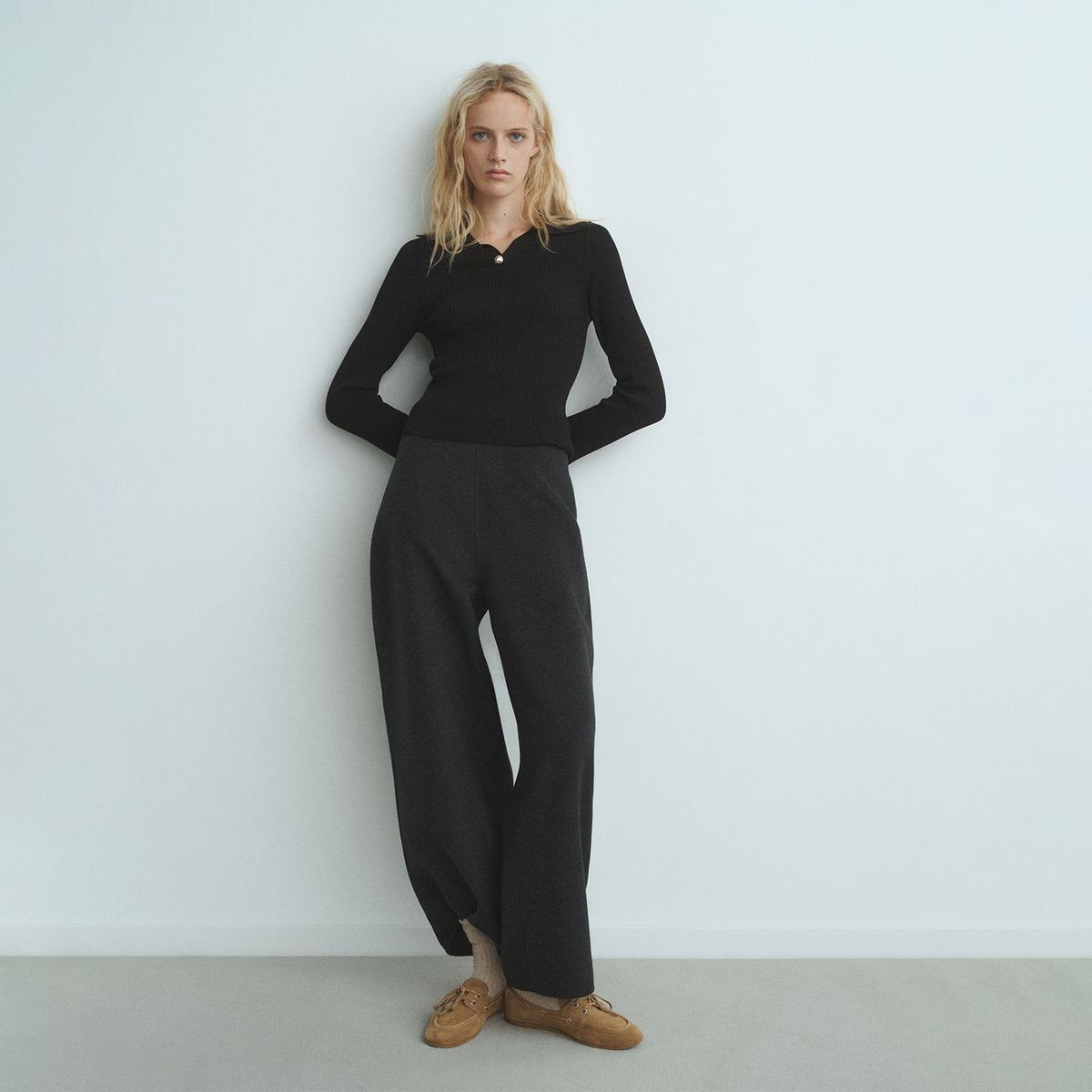 MANGO - Chompa Manga Larga Mujer Mango