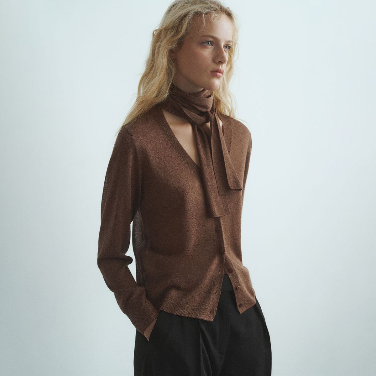 MANGO - Cardigan Mujer Mango