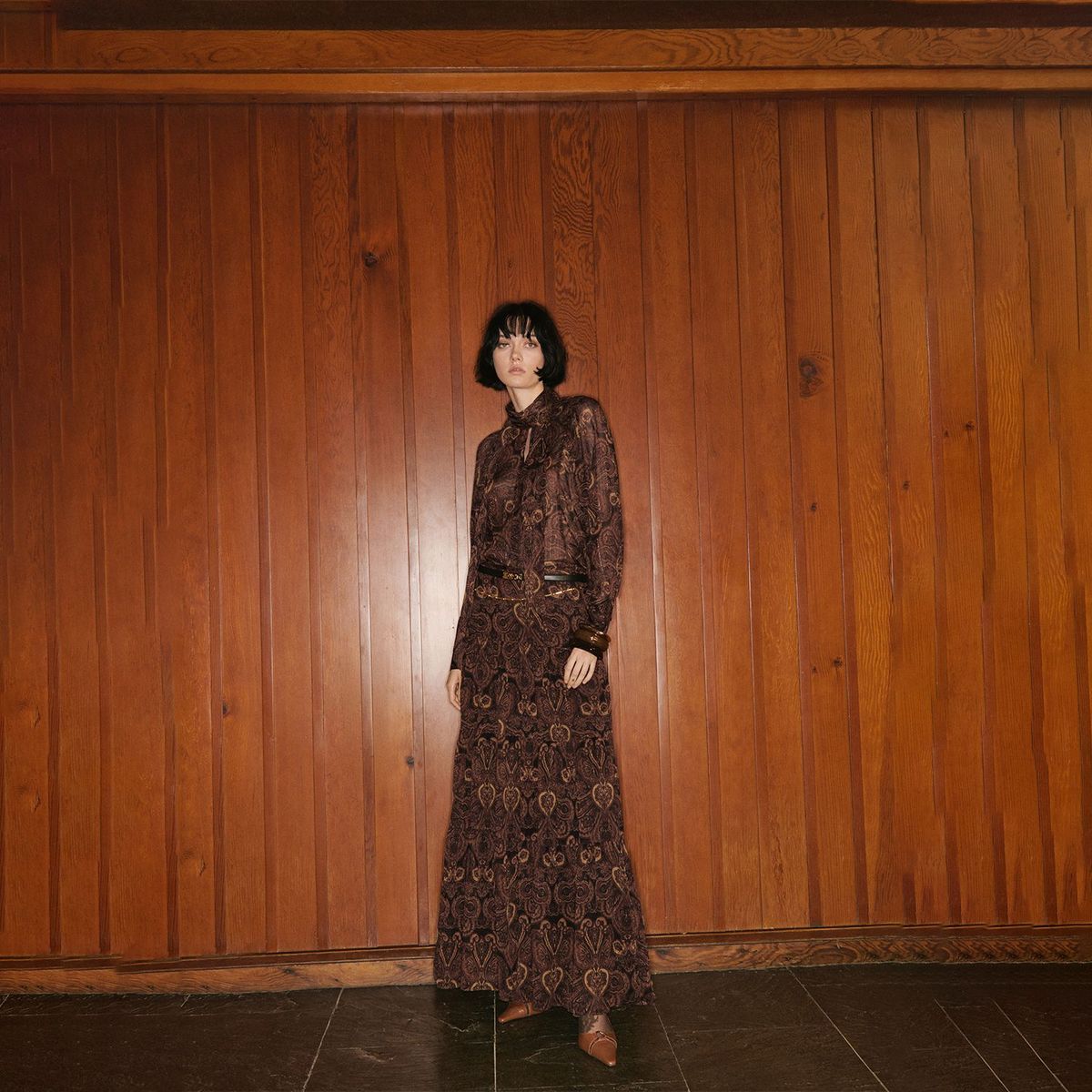 MANGO - Blusa Manga Larga Mujer Mango