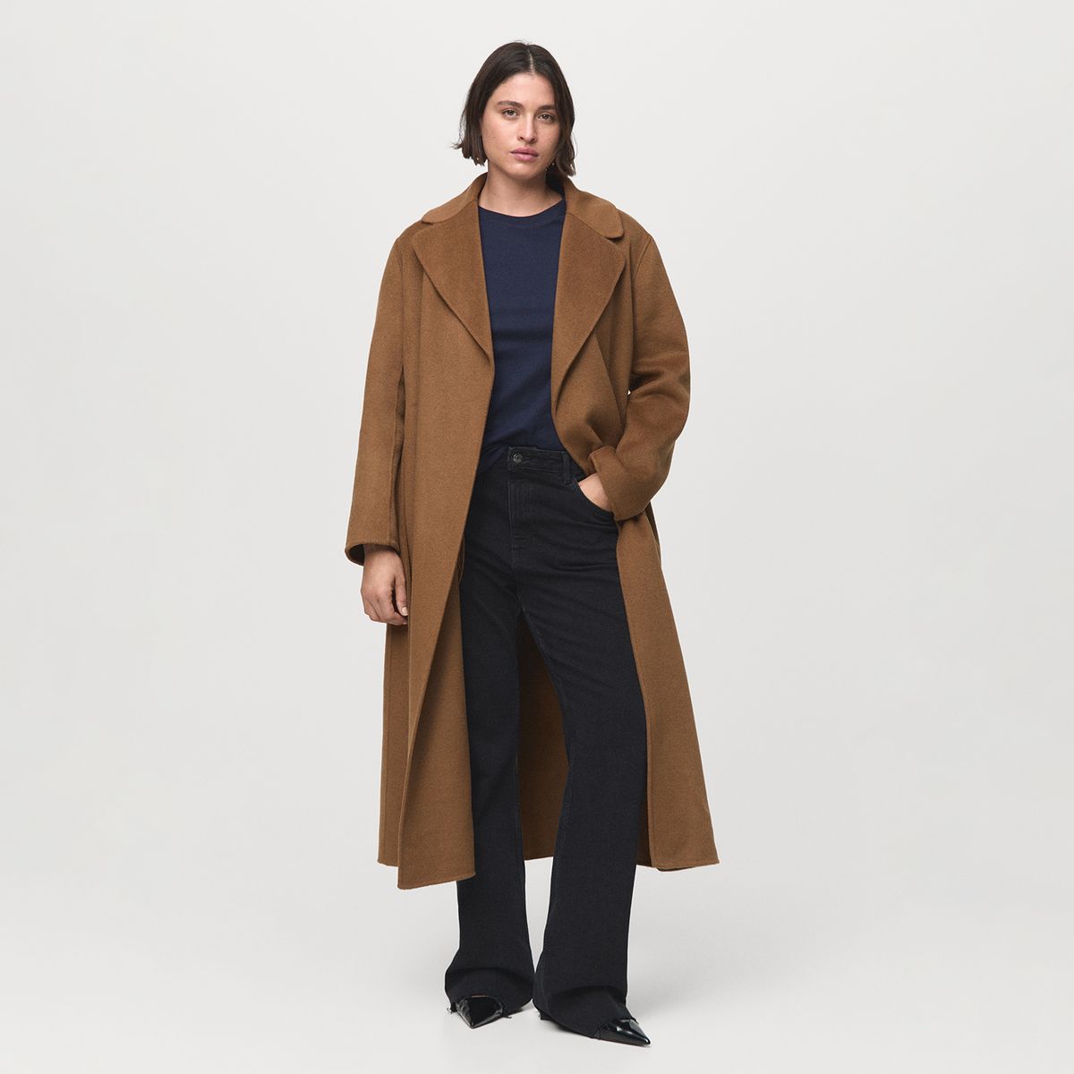 MANGO - Abrigo Mujer Mango