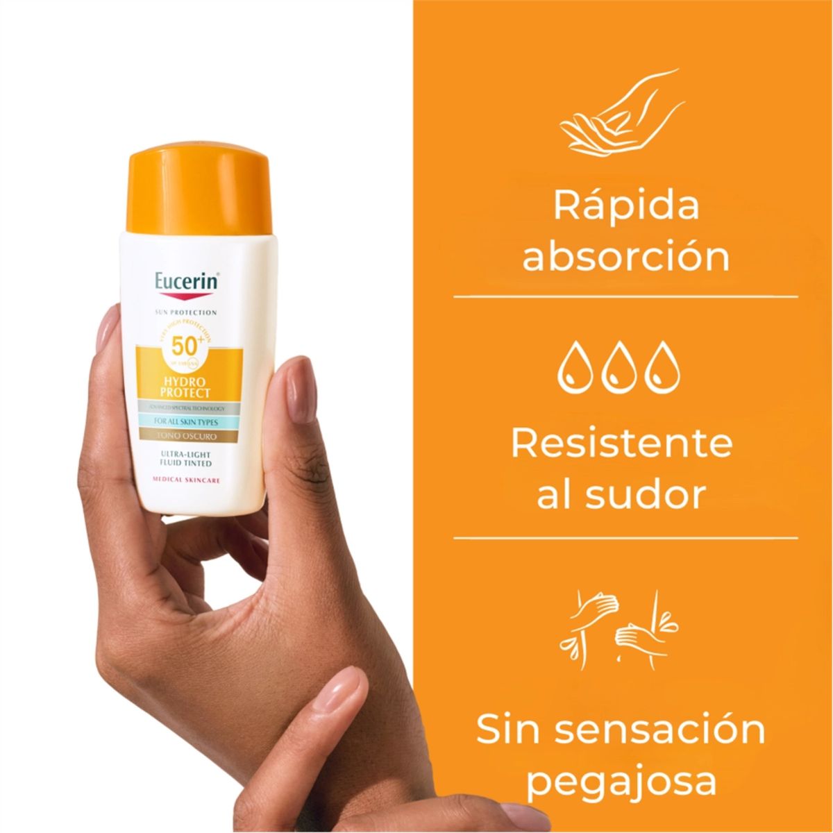 EUCERIN - Eucerin Sun Hydrofluid Tono Oscuro