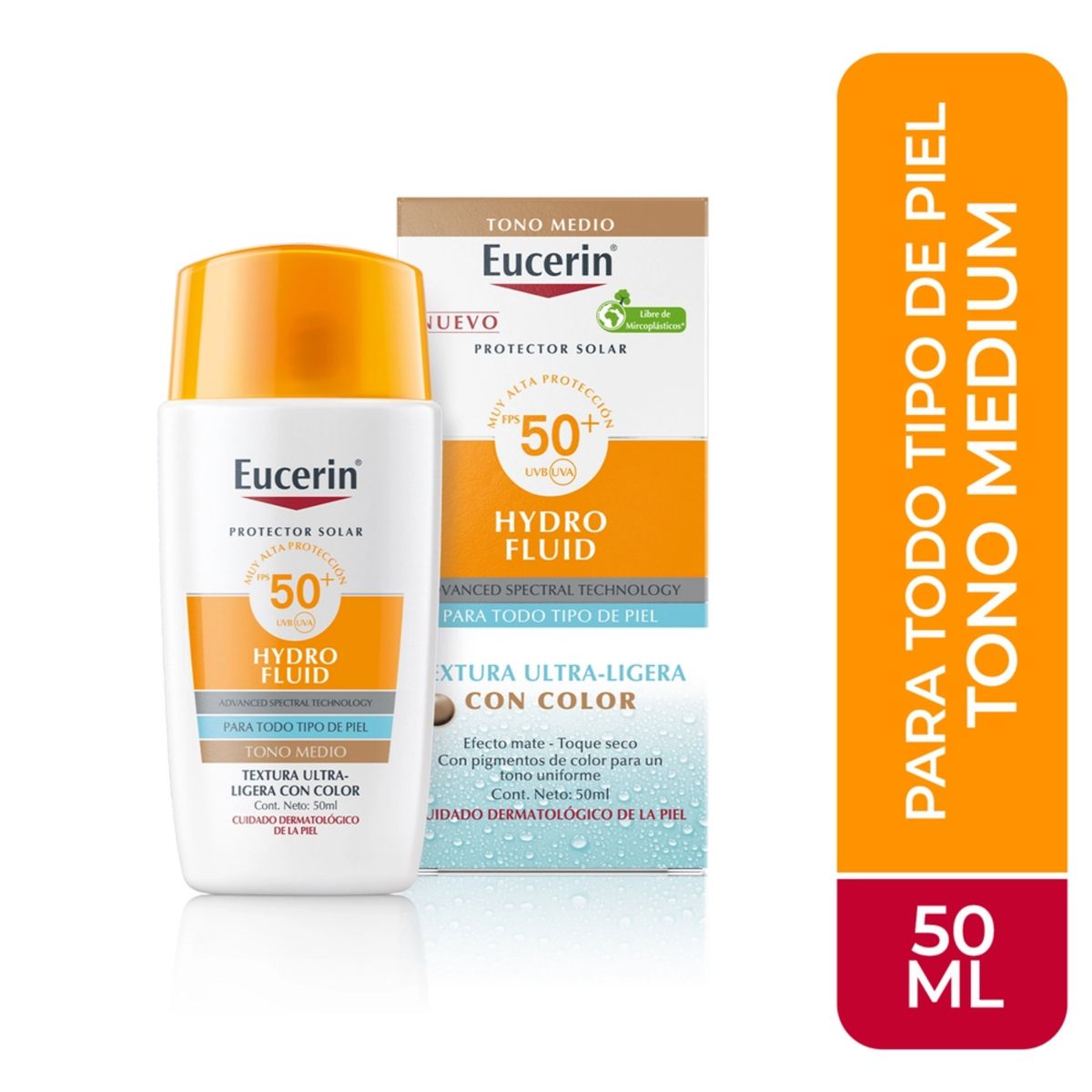 EUCERIN - Eucerin Sun Hydrofluid Tono Medio