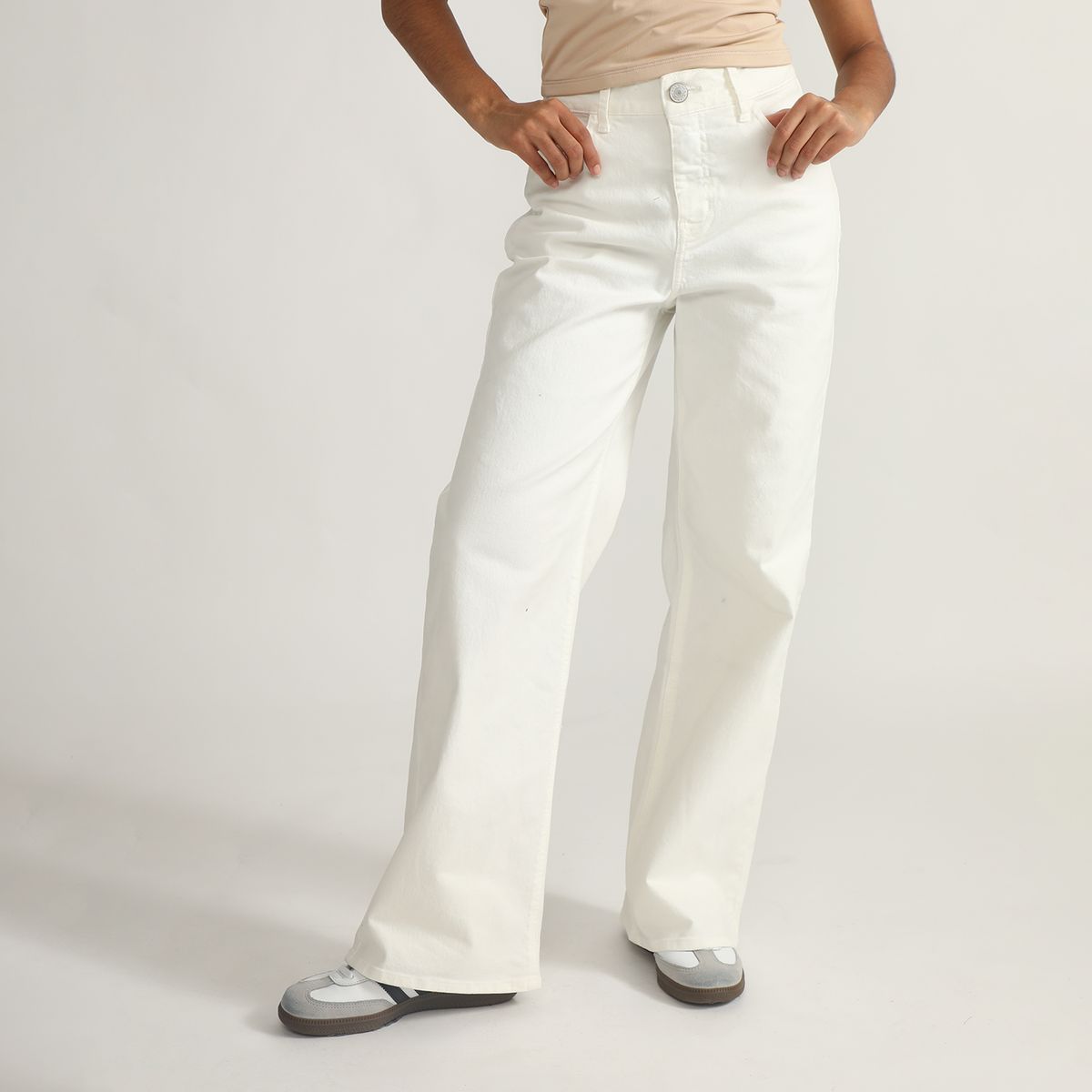 DENIMLAB - Jean Straight Tiro Alto Mujer Denimlab