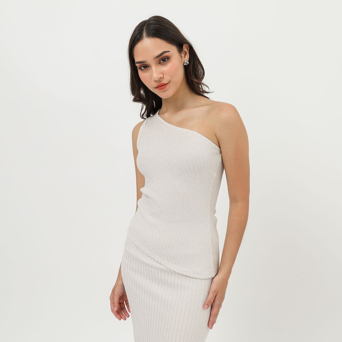 SYBILLA - Top One Shoulder Mujer Sybilla