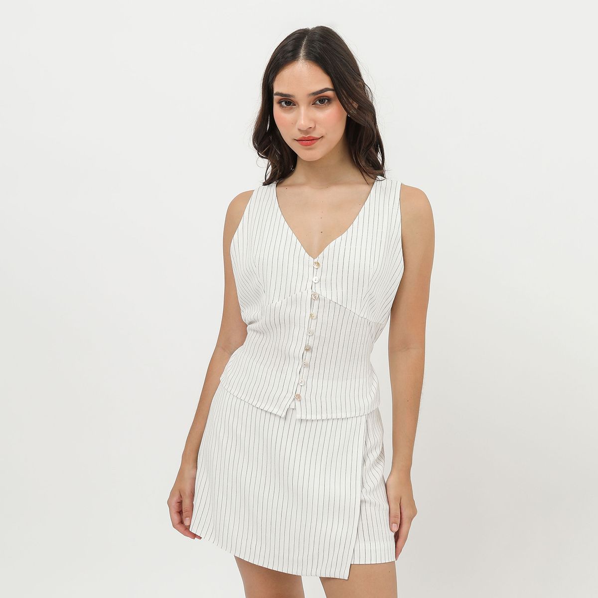 SYBILLA - Blusa Sin Mangas Mujer Sybilla