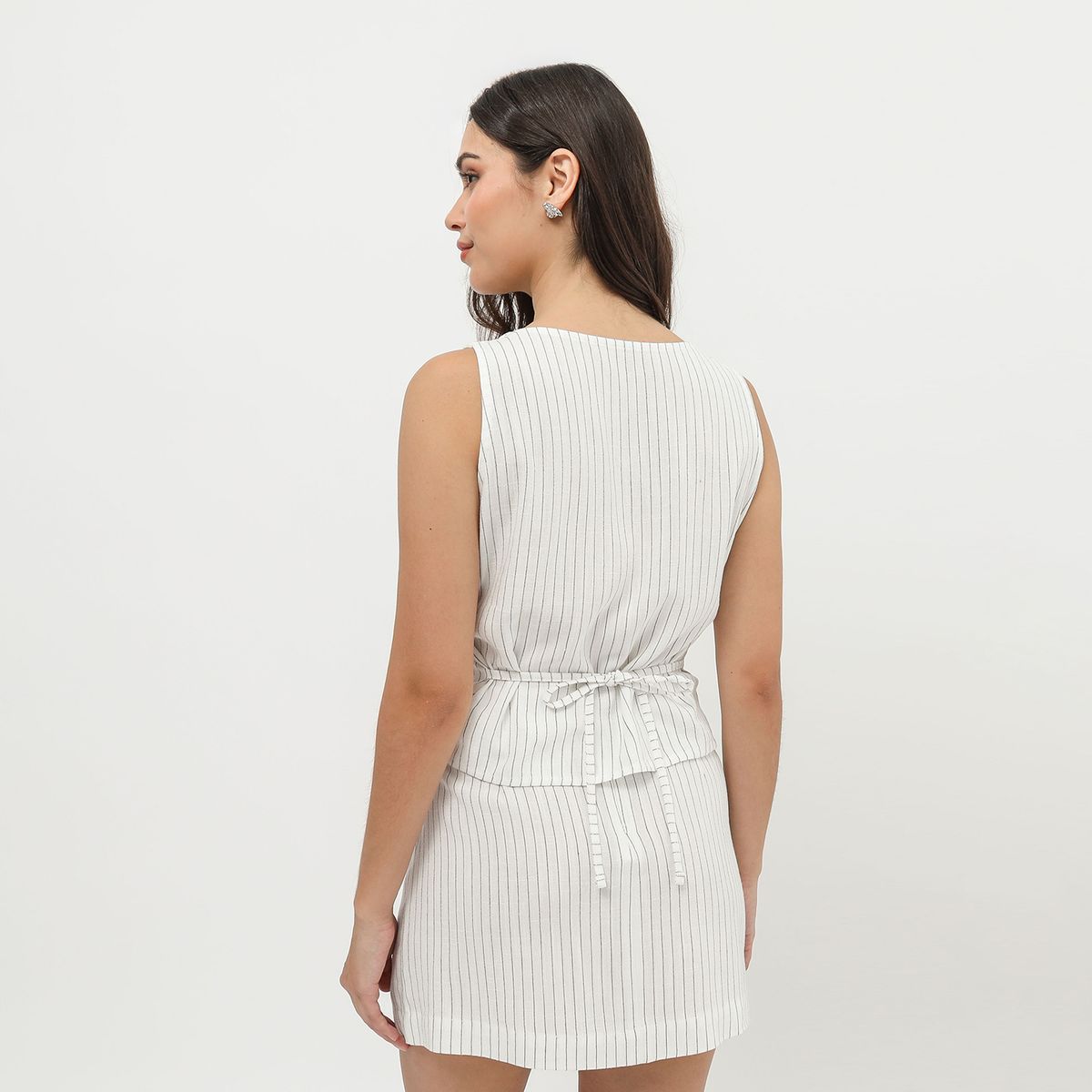 SYBILLA - Blusa Sin Mangas Mujer Sybilla