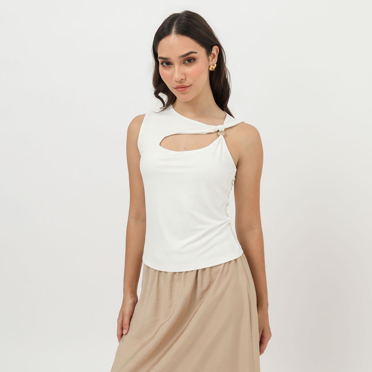 SYBILLA - Top Sin Mangas Mujer Sybilla