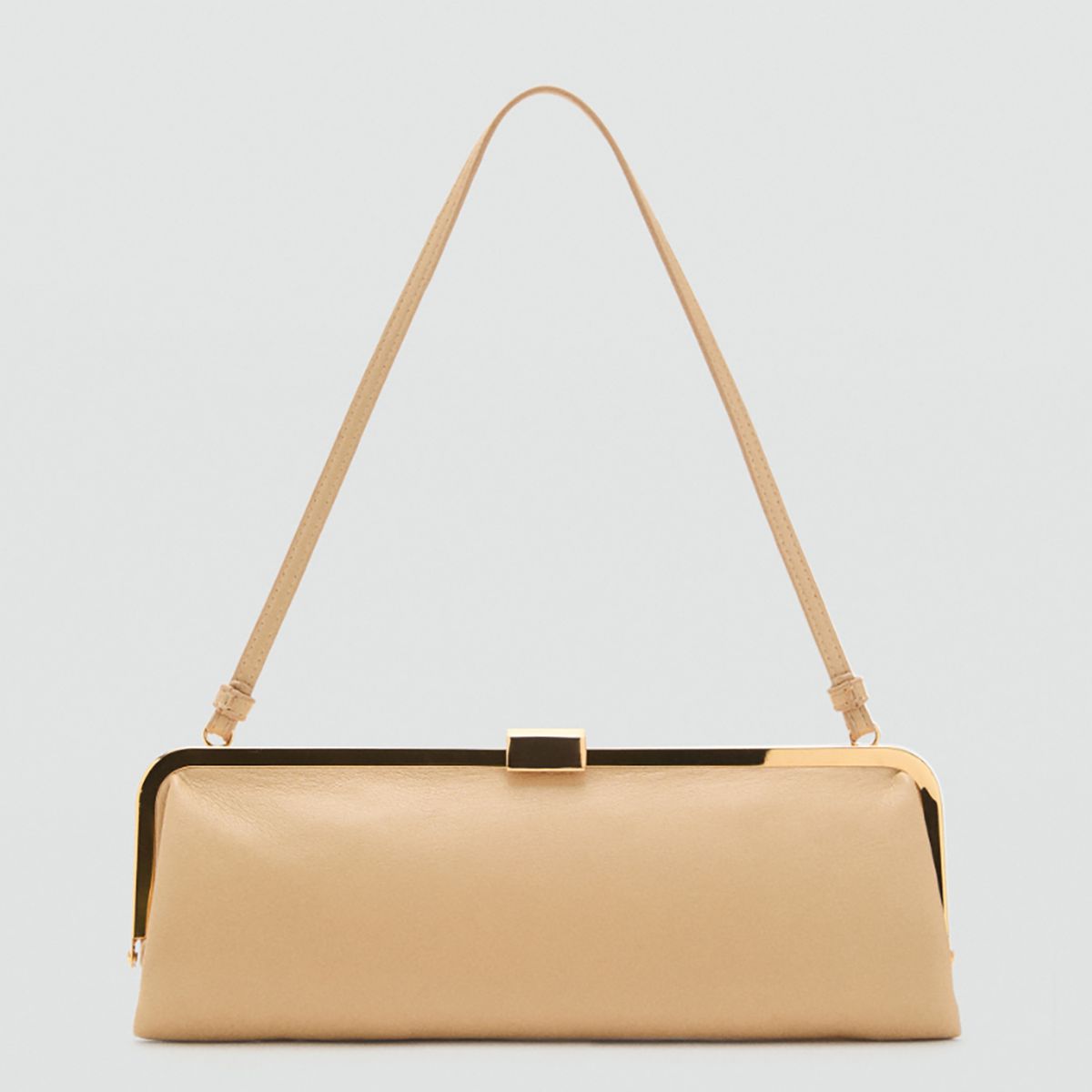 MANGO - Bolso De Mano Flautin Mujer Mango