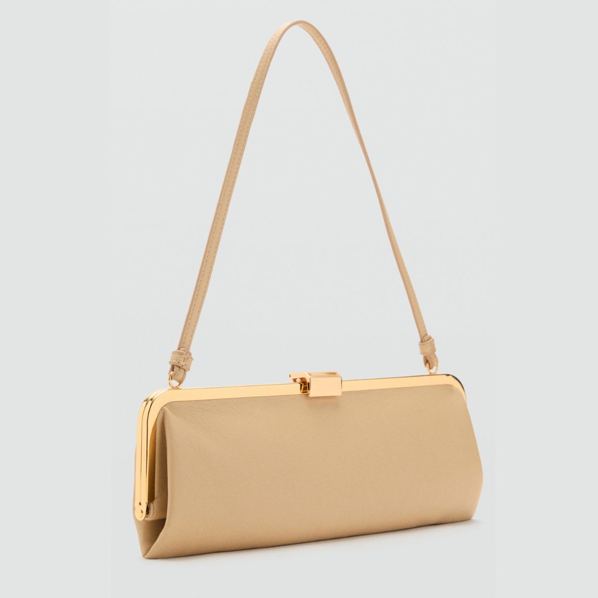 MANGO - Bolso De Mano Flautin Mujer Mango