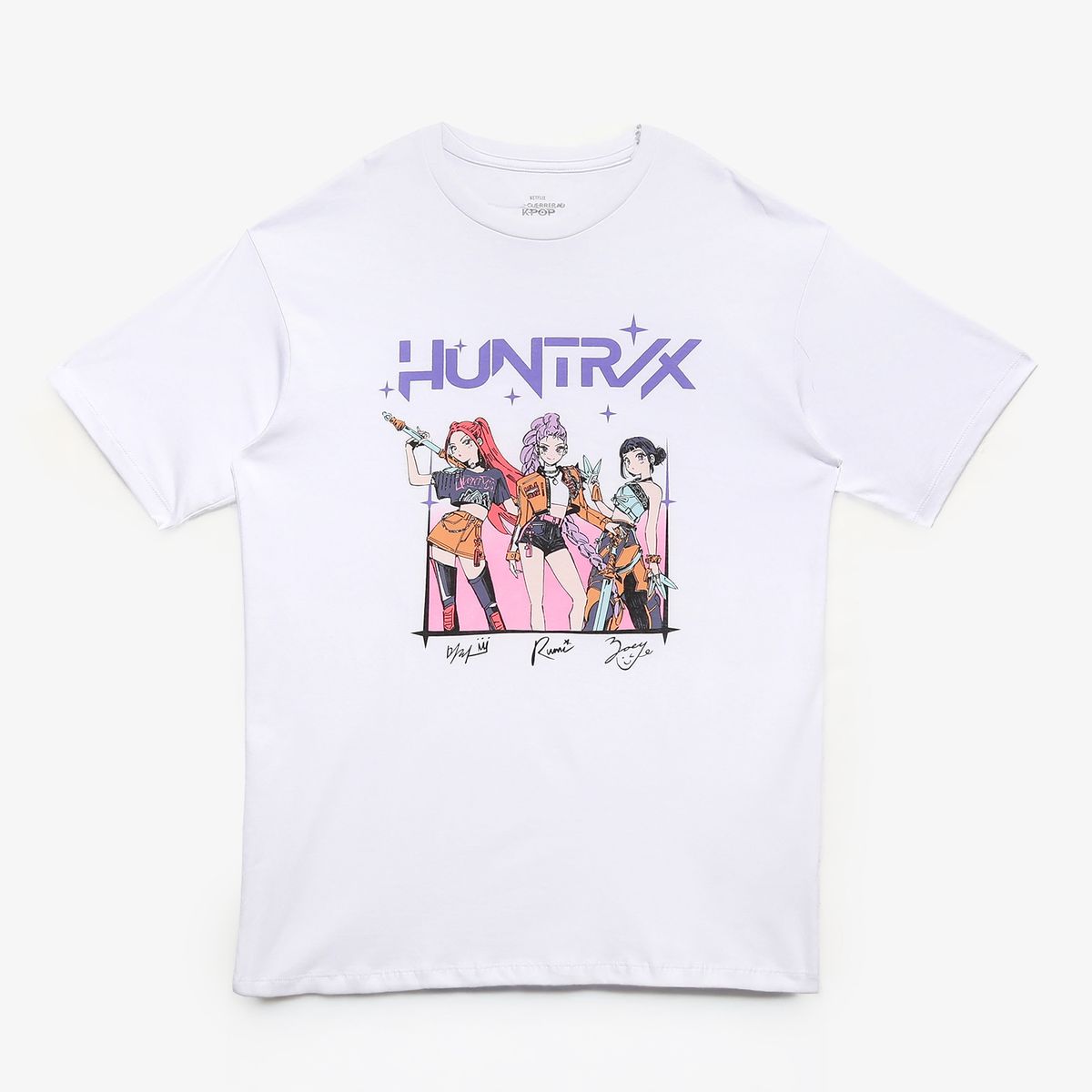 KPOP DEMON HUNTERS - Polo Niña Manga Corta Algodón K-Pop Demon Hunters