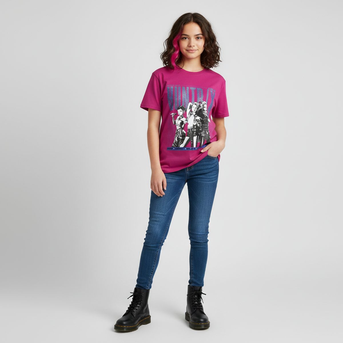 KPOP DEMON HUNTERS - Polo Niña Manga Corta Algodón K-Pop Demon Hunters