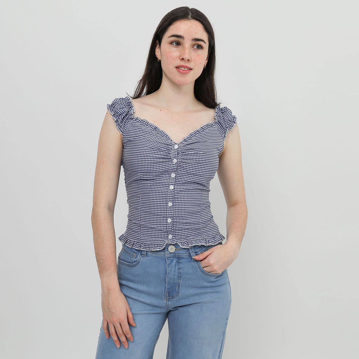 AMERICAN ABBEY - Blusa Sin Mangas Mujer American Abbey