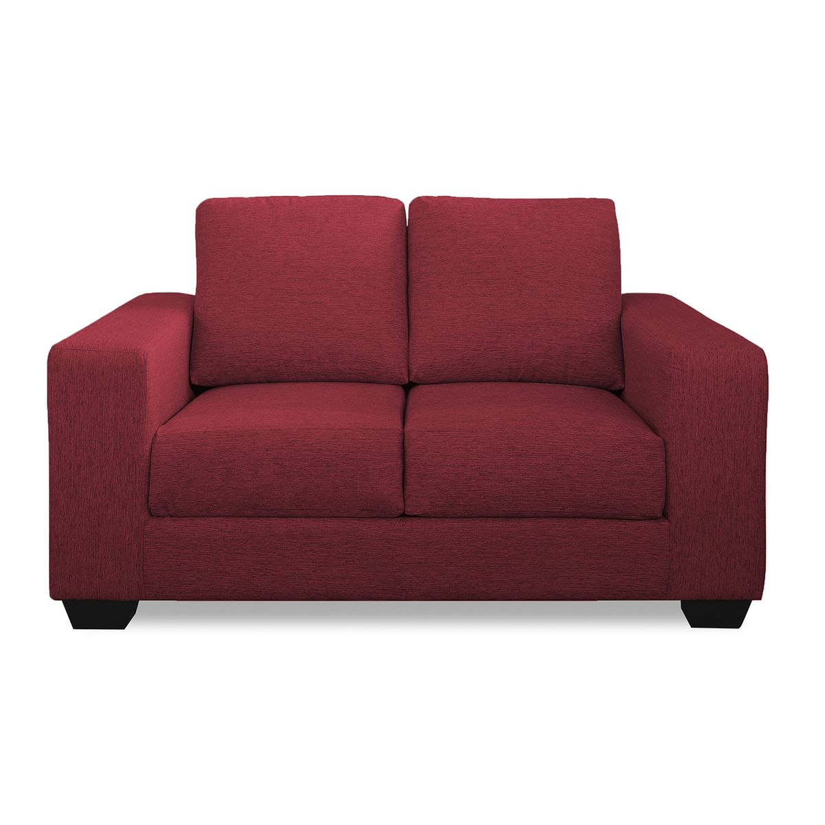 CASABELLA - Sofá 2 Cuerpos Russian Rojo