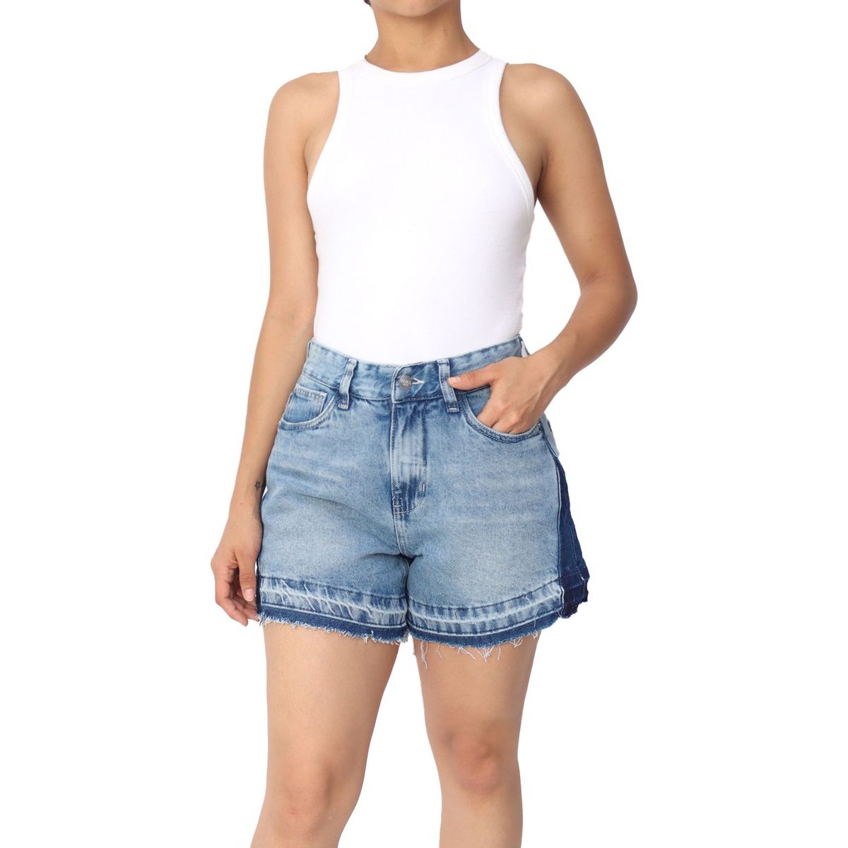 KAYRA POBLET - Short Mom Mujer Kayra Poblet