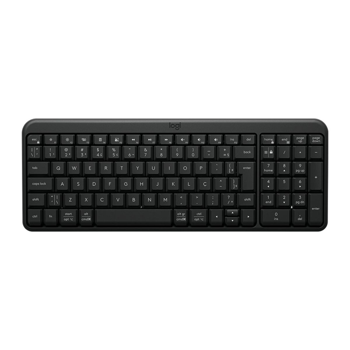 LOGITECH - Teclado K250 Bluetooth Black