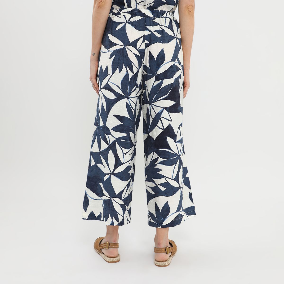 APOLOGY - Pantalón Wide Leg Tiro Medio Mujer Apology