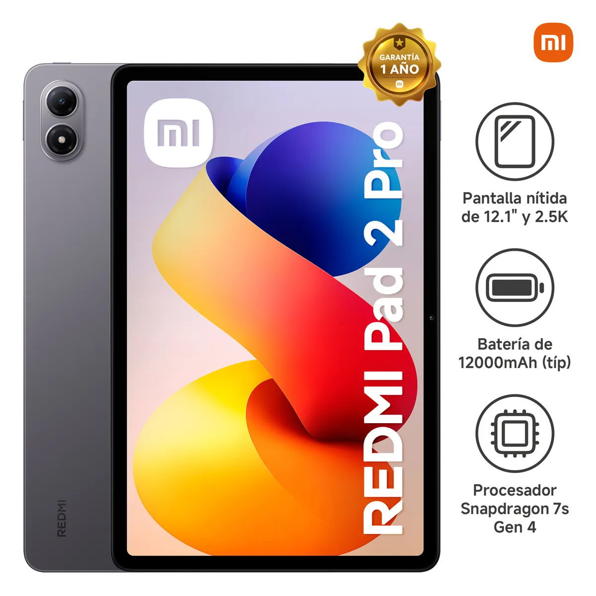 XIAOMI - Redmi Pad 2 Pro 6+128 Gray