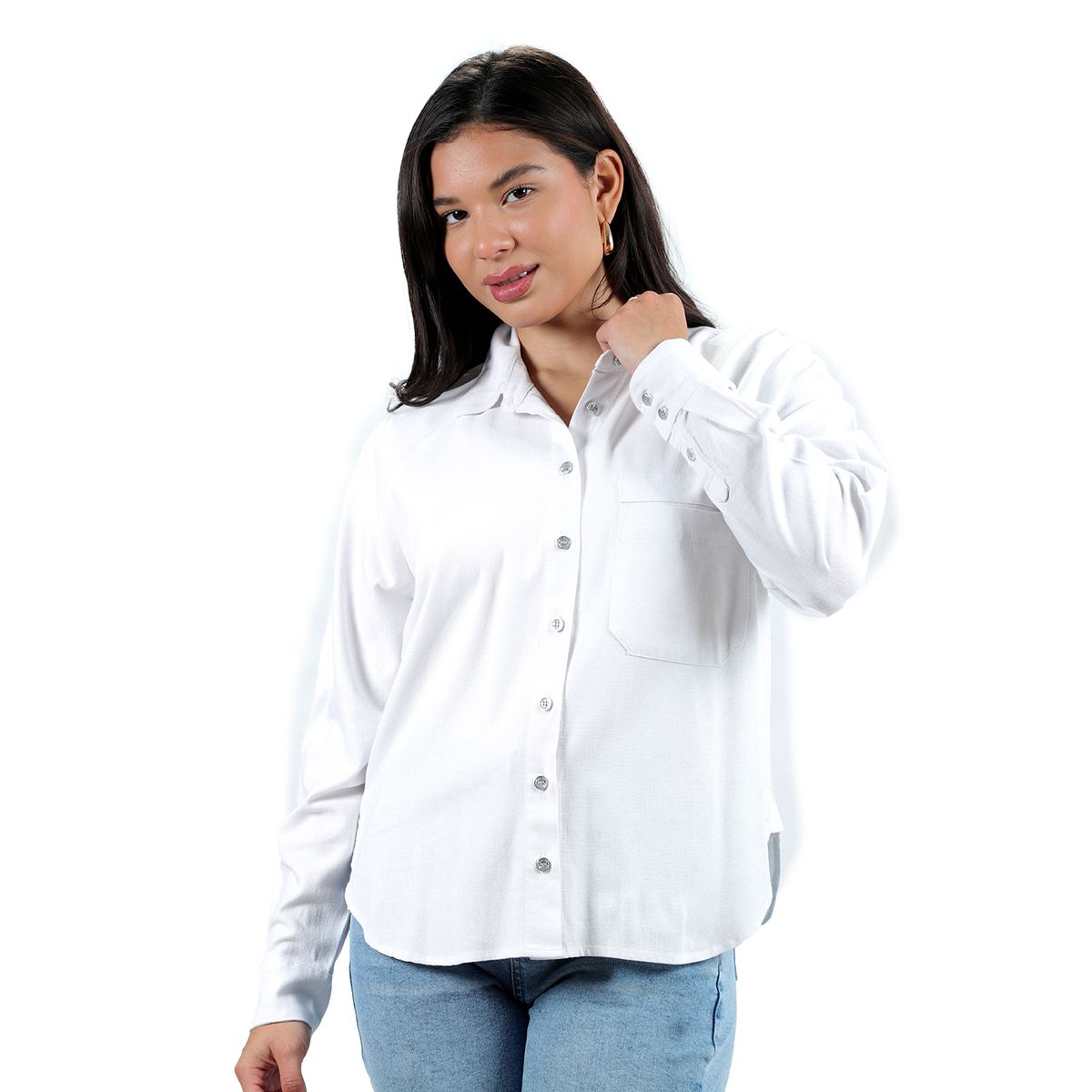 FORDAN JEANS - Blusa Manga Larga Mujer Fordan Jeans