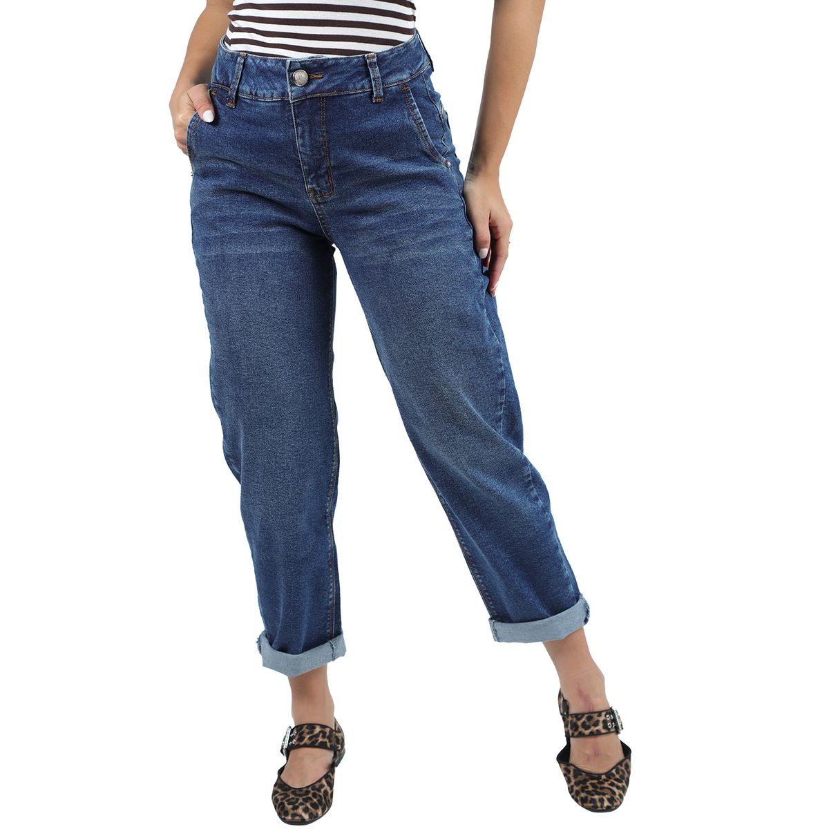 FORDAN JEANS - Pantalón Mom Mujer Fordan Jeans