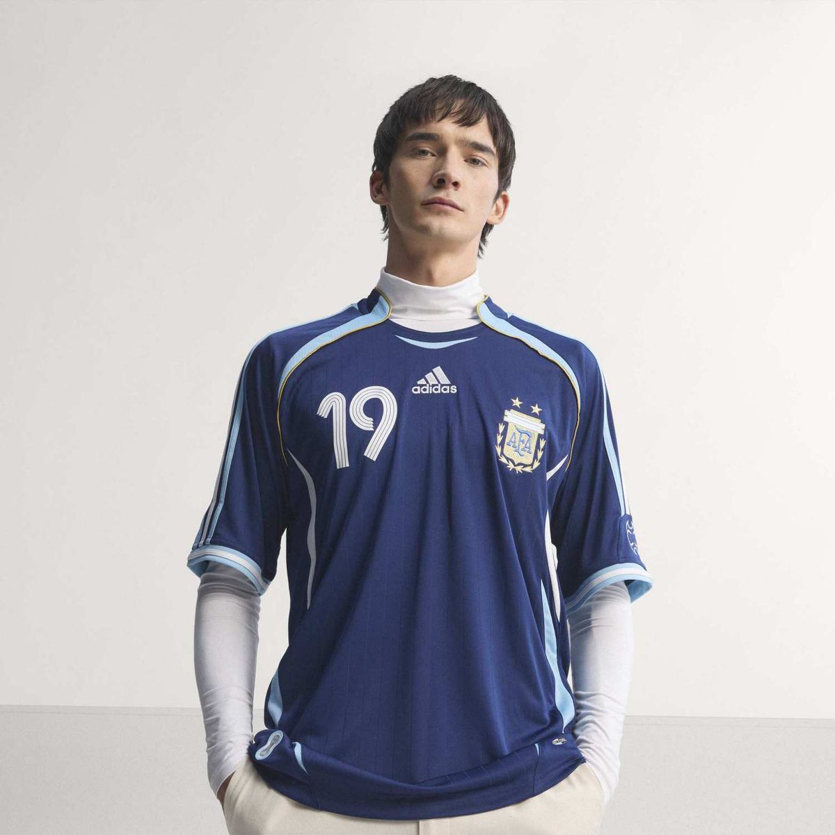 ADIDAS - Camiseta Messi Visitante Adidas Argentina 2006