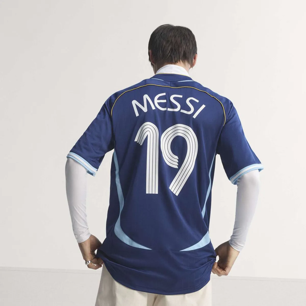 ADIDAS - Camiseta Messi Visitante Adidas Argentina 2006