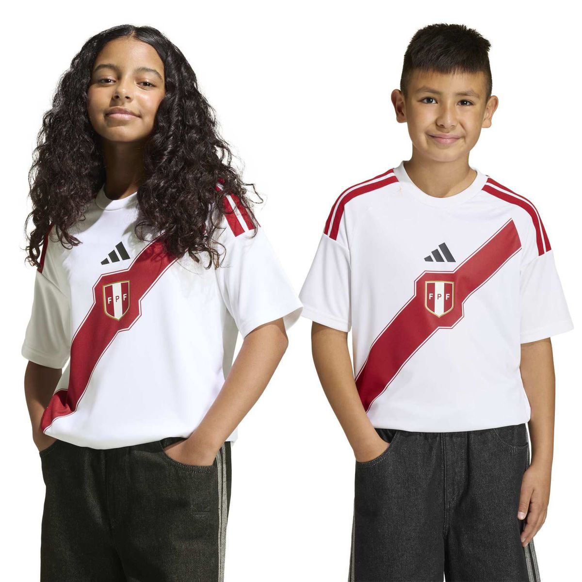 ADIDAS - Camiseta kids local Adidas Peru 26 Versión Fan