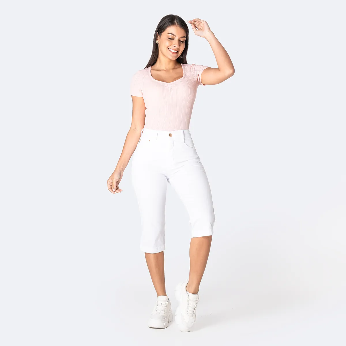 Pionier - Bermuda Tiro Alto Mujer Pionier
