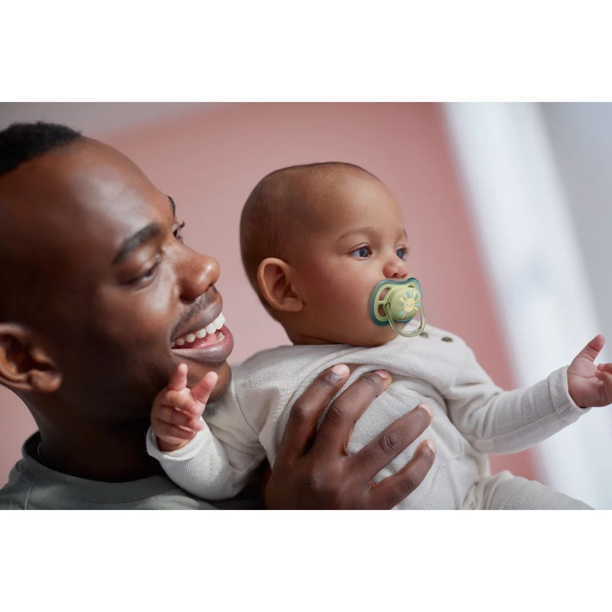 PHILIPS -  Chupón Ultra Air 0-6 M Niño Pack X2 Philips Avent