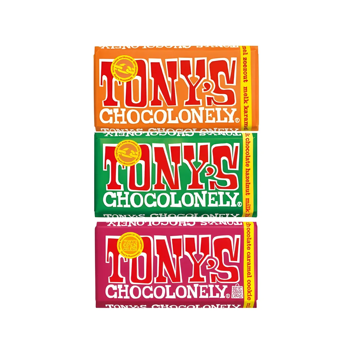 TONYS CHOCOLONELY - Pack Chocolate Tonysx3un  Avll/gall/car