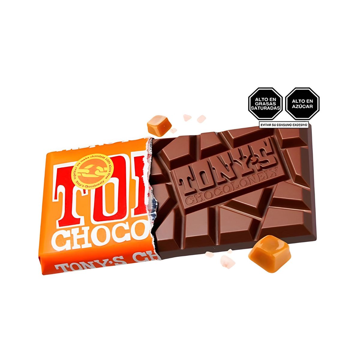 TONYS CHOCOLONELY - Tonys Chocolate 180gr Caramelo Y Sal