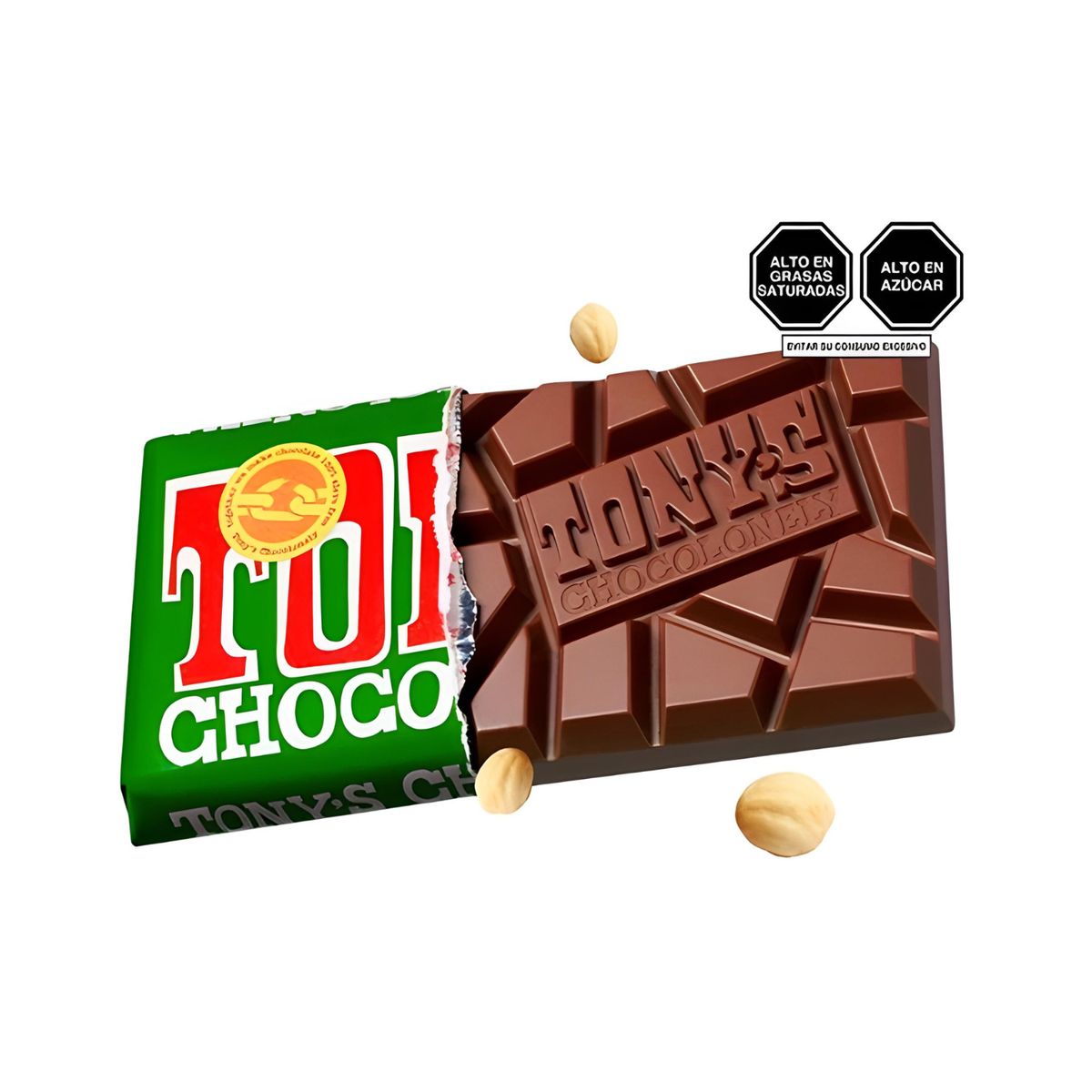 TONYS CHOCOLONELY - Tonys Chocolate 180gr Avellanas