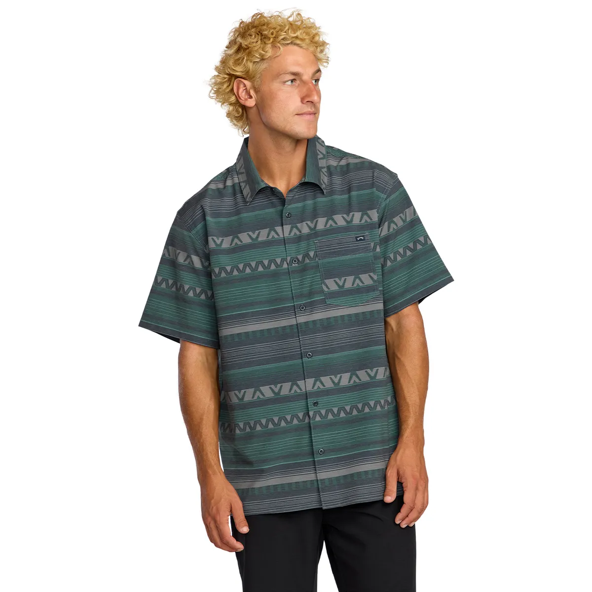 BILLABONG - Camisa Manga Corta Regular Fit Hombre