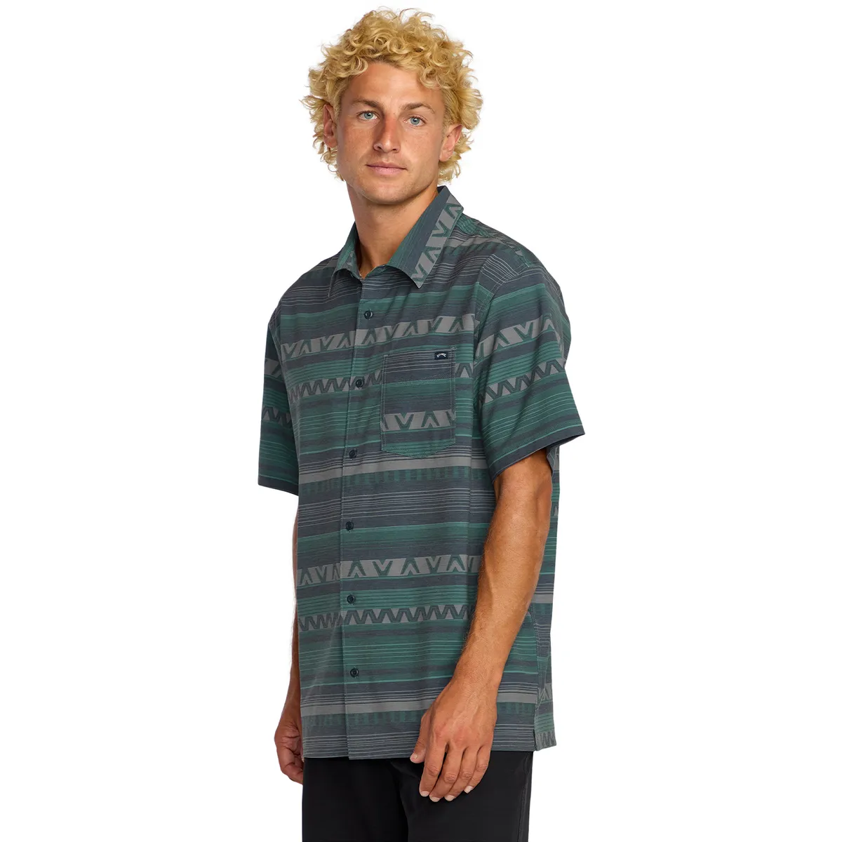 BILLABONG - Camisa Manga Corta Regular Fit Hombre