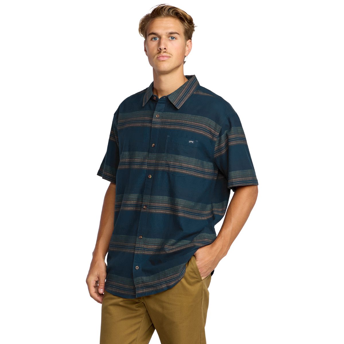 BILLABONG - Camisa Manga Corta Regular Fit Hombre