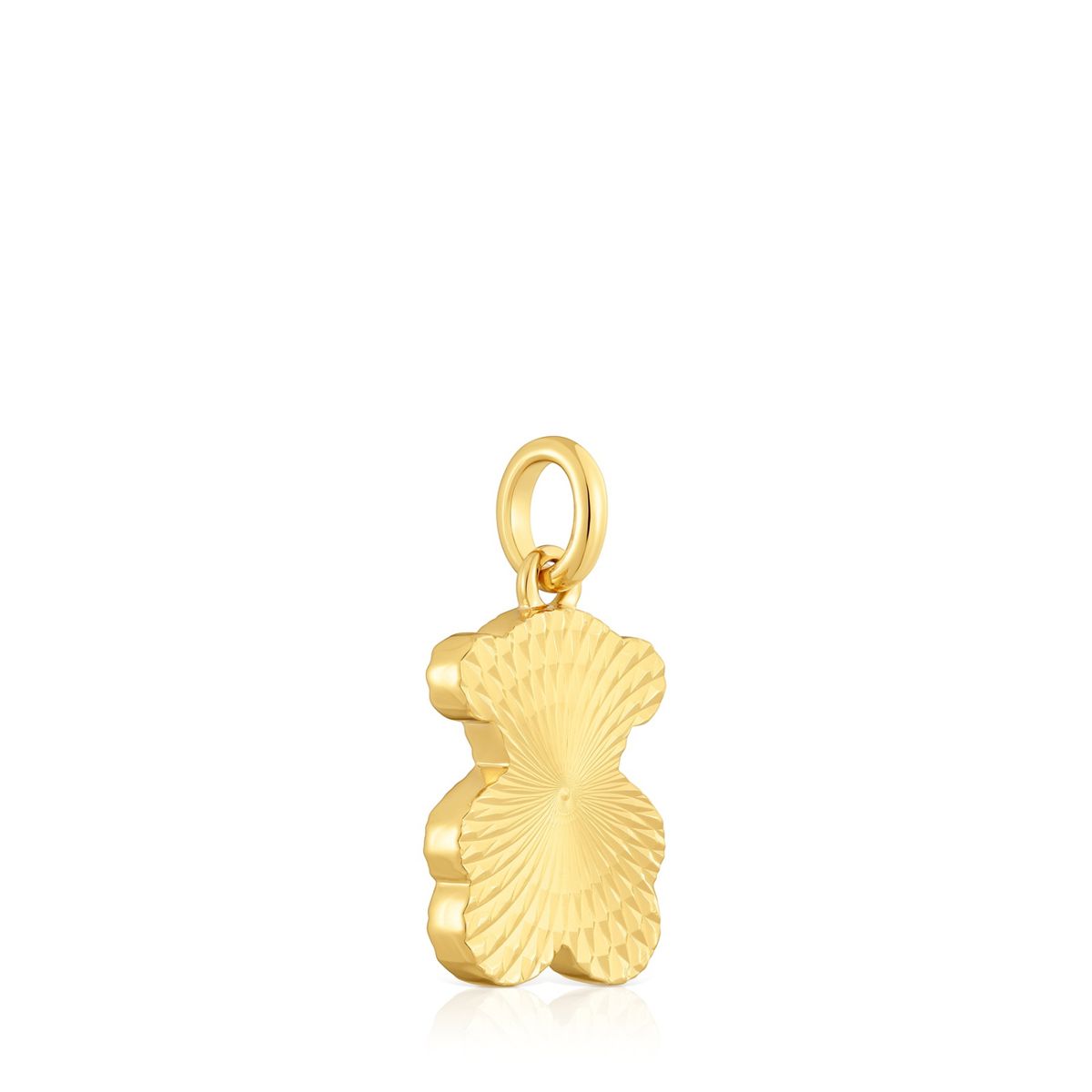 TOUS - Dije Plata Baño Oro 18kt Oso 16 Mm