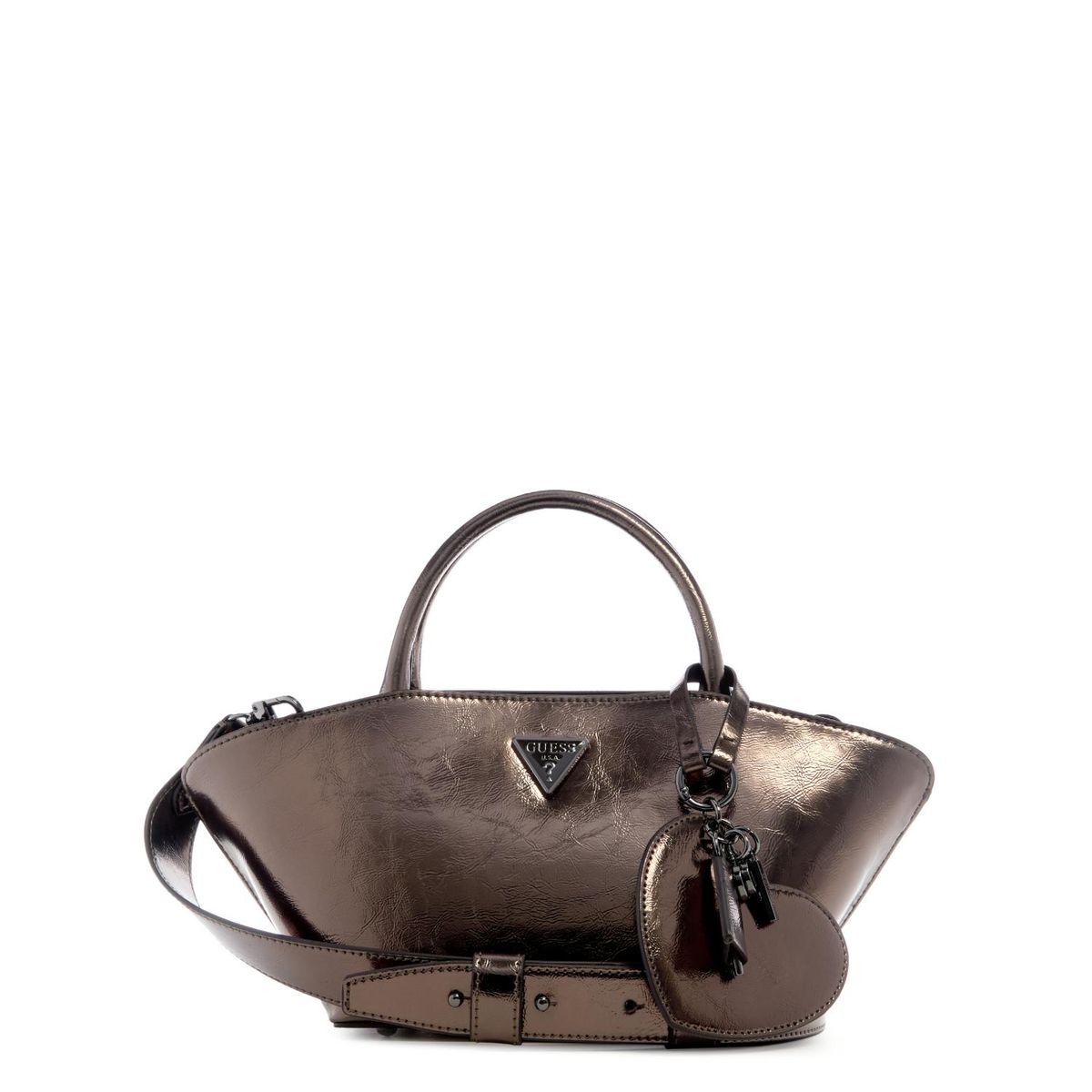 GUESS - Cartera Satchel Bolena Mini Mujer Guess