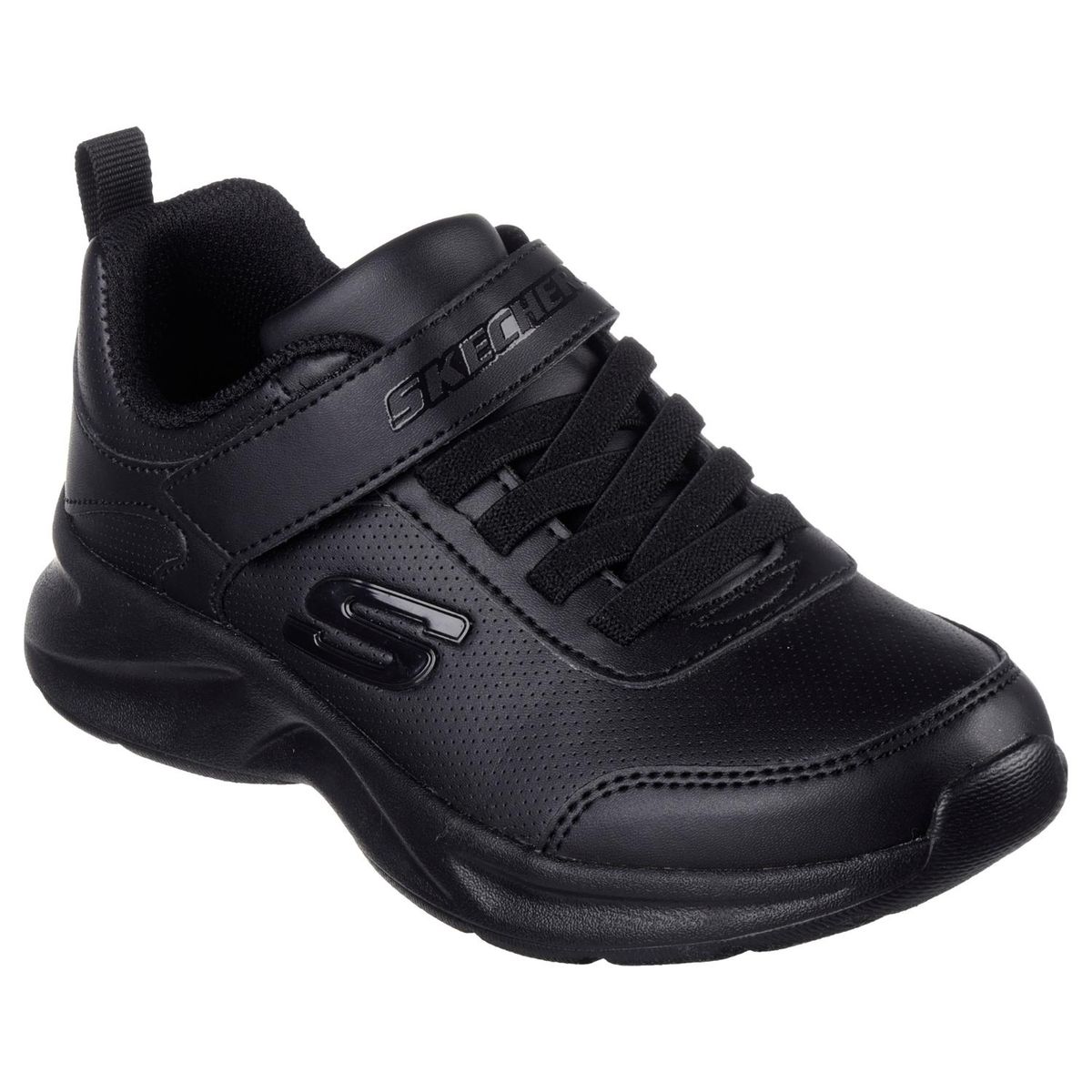 SCKECHERS - Zapatillas Escolares Unisex Niños Skechers Dynamatic Negro