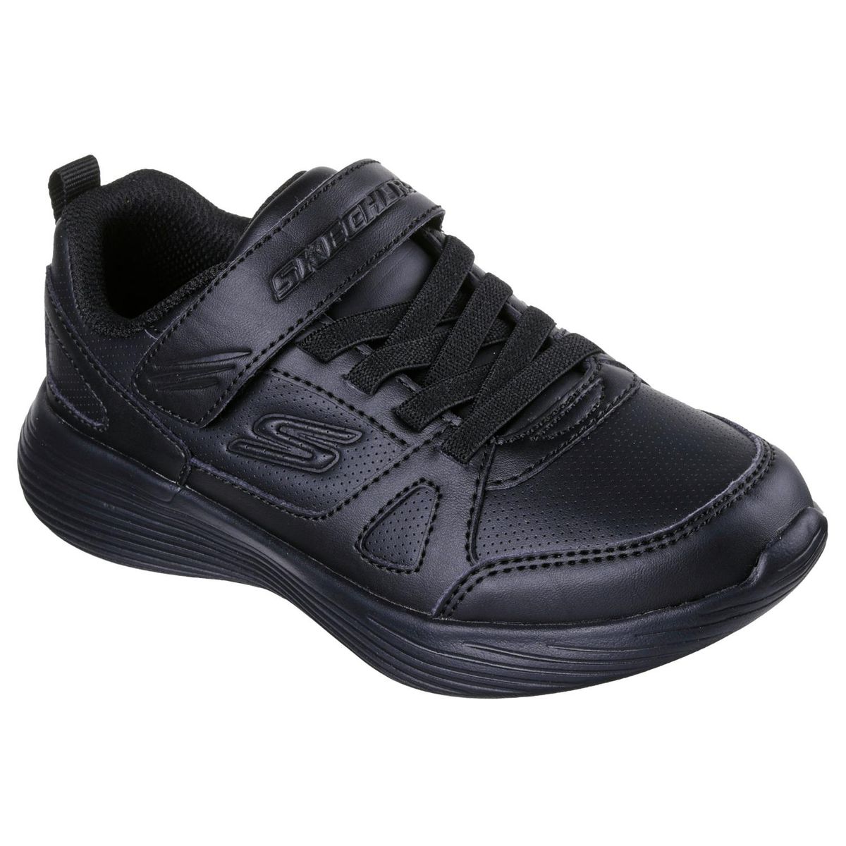 SKECHERS - Zapatillas Escolares Unisex Niños Skechers Go Run 400 V2 Negro
